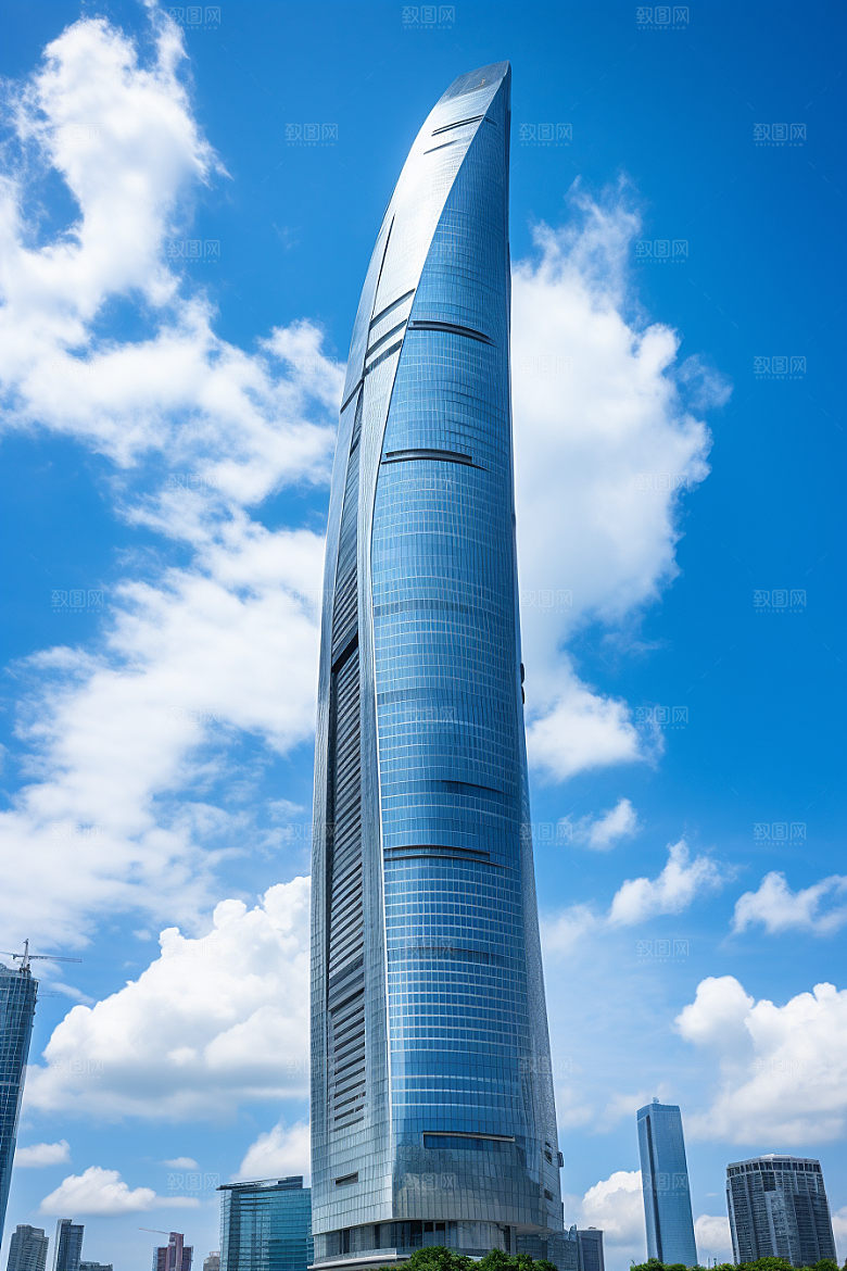 深圳城市风光都市地标摄影图