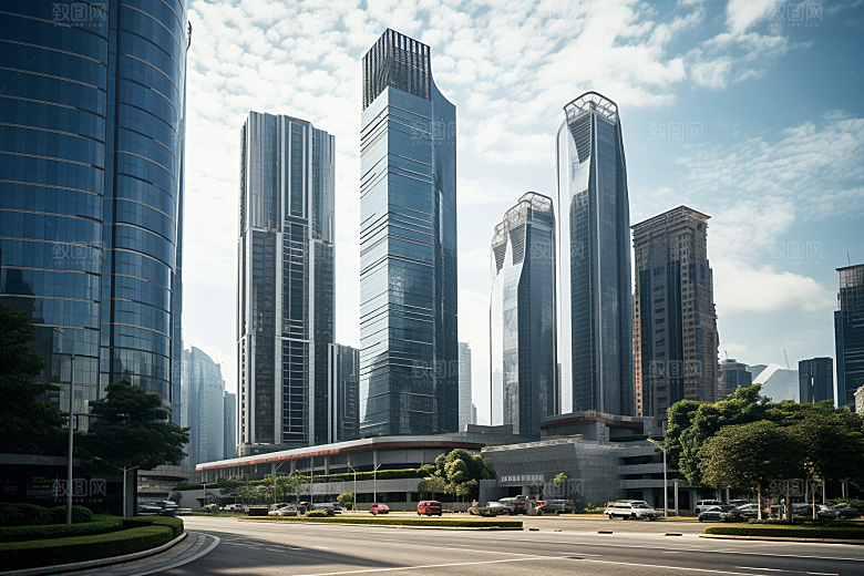 深圳城市风光景色国内游摄影图