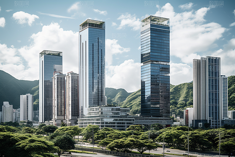 深圳城市风光旅游国内游摄影图