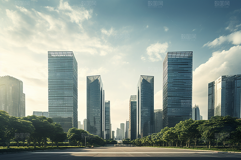 深圳城市风光旅游风景摄影图