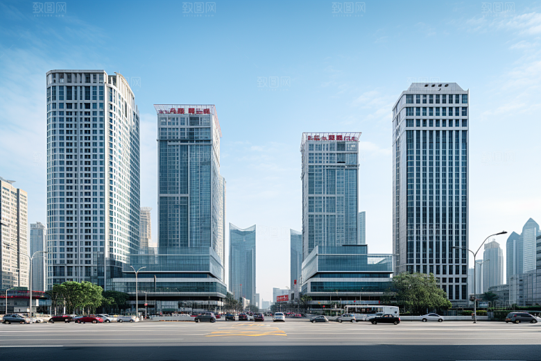 深圳城市风光景色都市摄影图