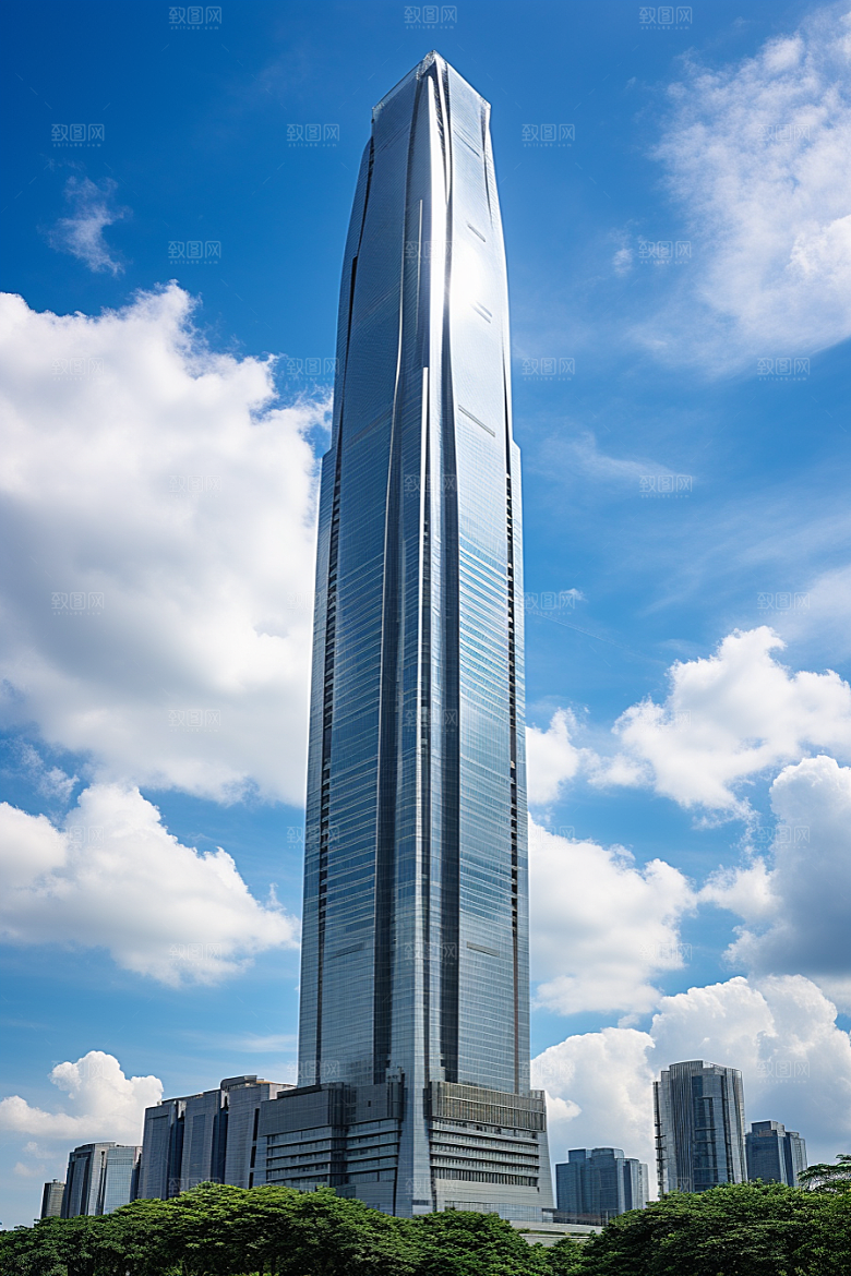 深圳城市风光旅行地标摄影图