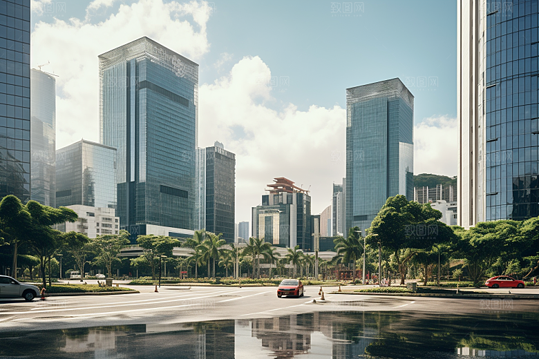 深圳城市风光高清国内游摄影图