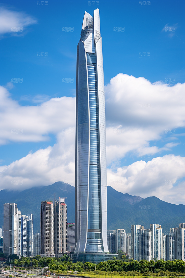 深圳城市风光景色经济特区摄影图