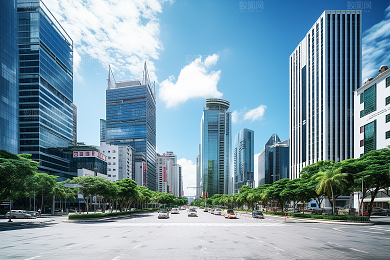 深圳城市风光高清国内游摄影图