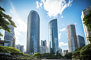 深圳城市风光地标旅游摄影图