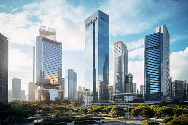 深圳城市风光旅行风景摄影图