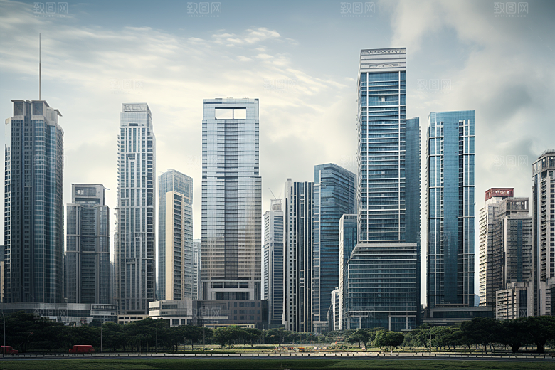 深圳城市风光景色地标摄影图