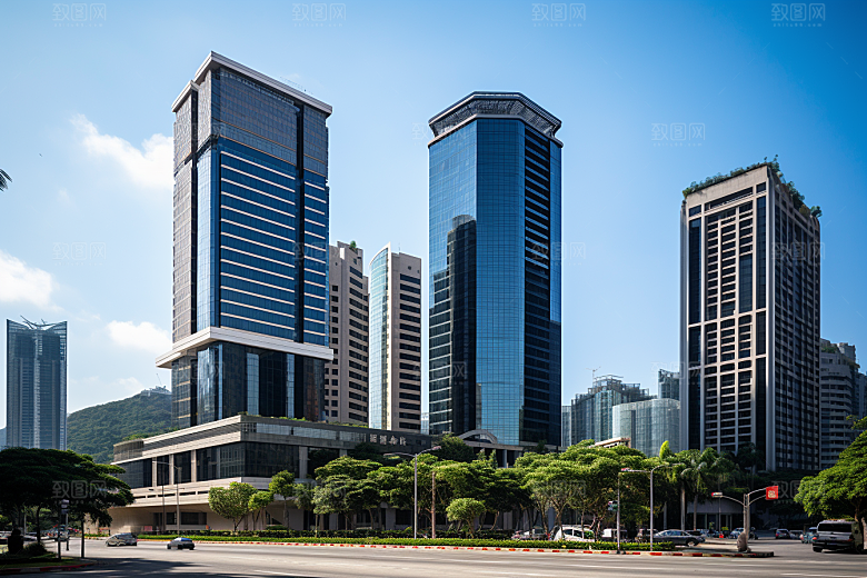 深圳城市风光都市国内游摄影图