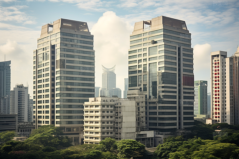 深圳城市风光都市高清摄影图
