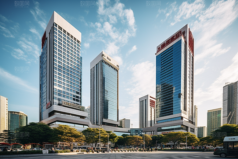 深圳城市风光都市旅行摄影图