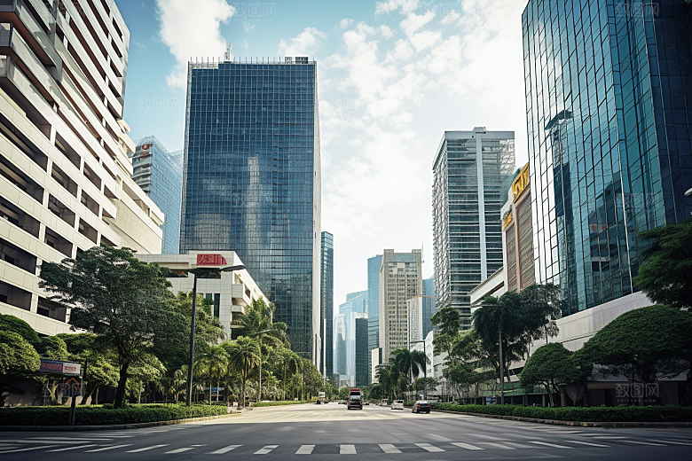 深圳城市风光旅行高清摄影图