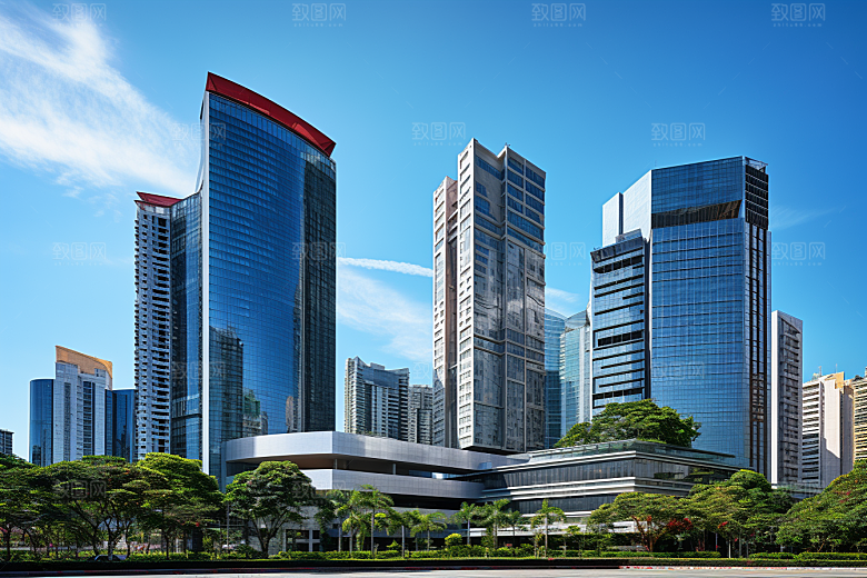 深圳城市风光现代化高清摄影图