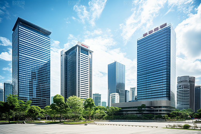 深圳城市风光地标景色摄影图