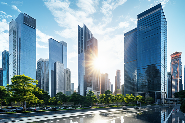 深圳城市风光风景高清摄影图
