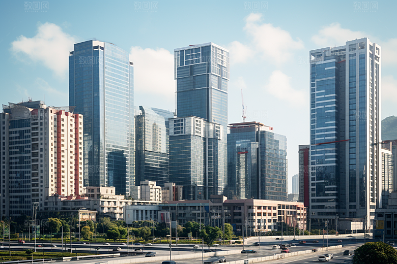 深圳城市风光风景景色摄影图