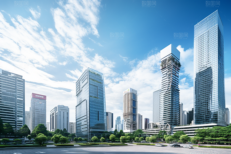 深圳城市风光旅行都市摄影图