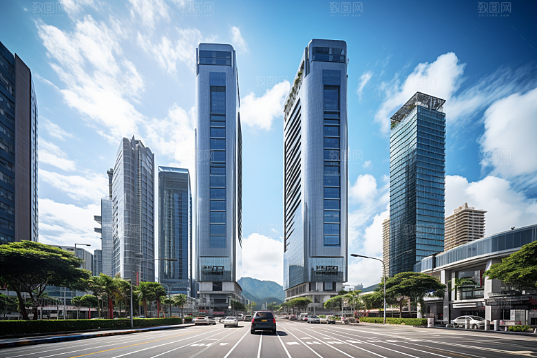 深圳城市风光风景国内游摄影图