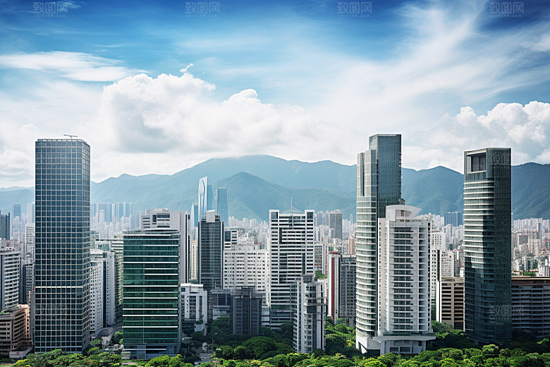 深圳城市风光景色旅游摄影图