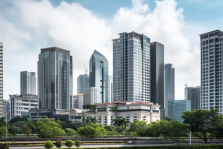 深圳城市风光景色地标摄影图