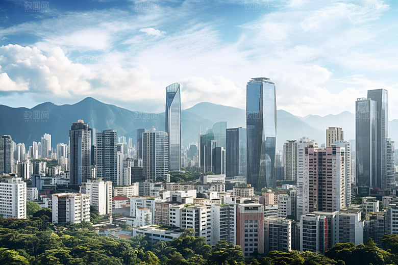 深圳城市风光地标国内游摄影图