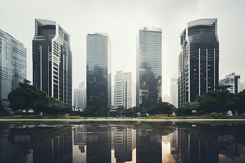 深圳城市风光景色高清摄影图