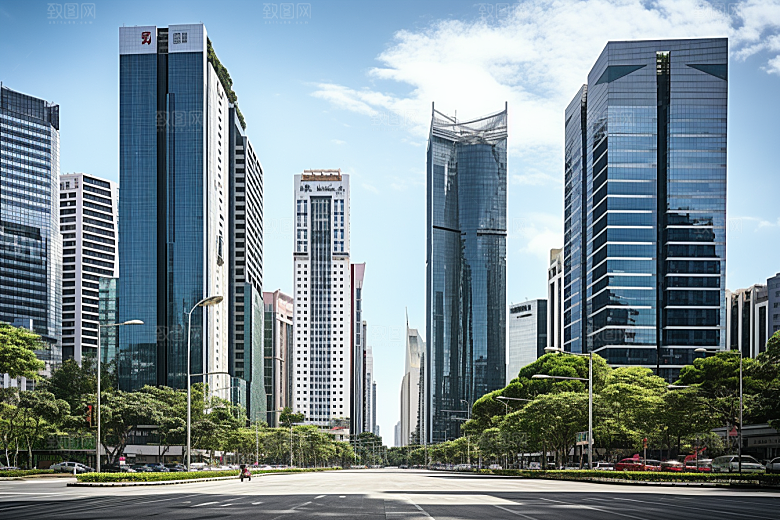 深圳城市风光高清国内游摄影图