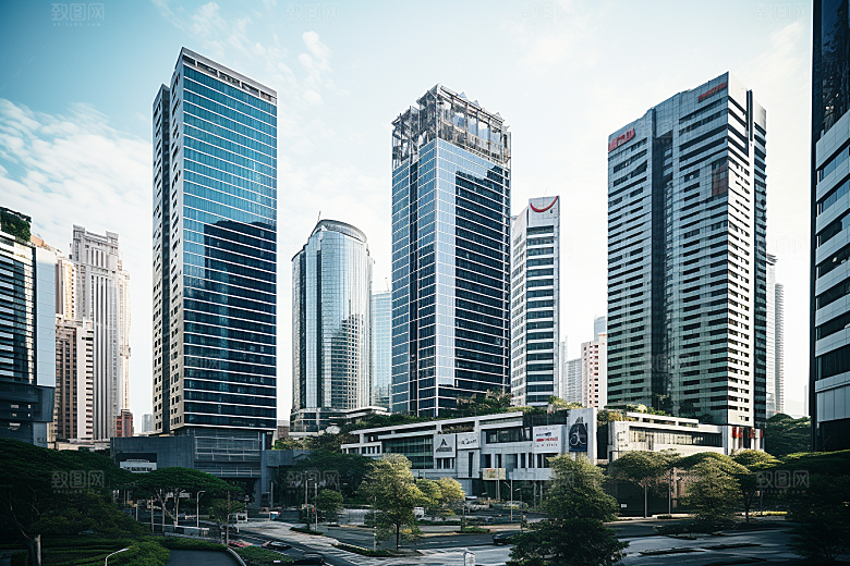 深圳城市风光地标高清摄影图