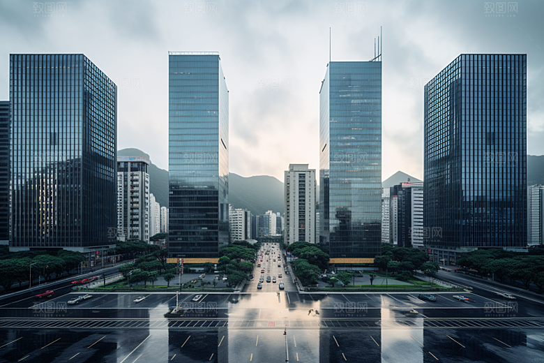 深圳城市风光景色旅行摄影图
