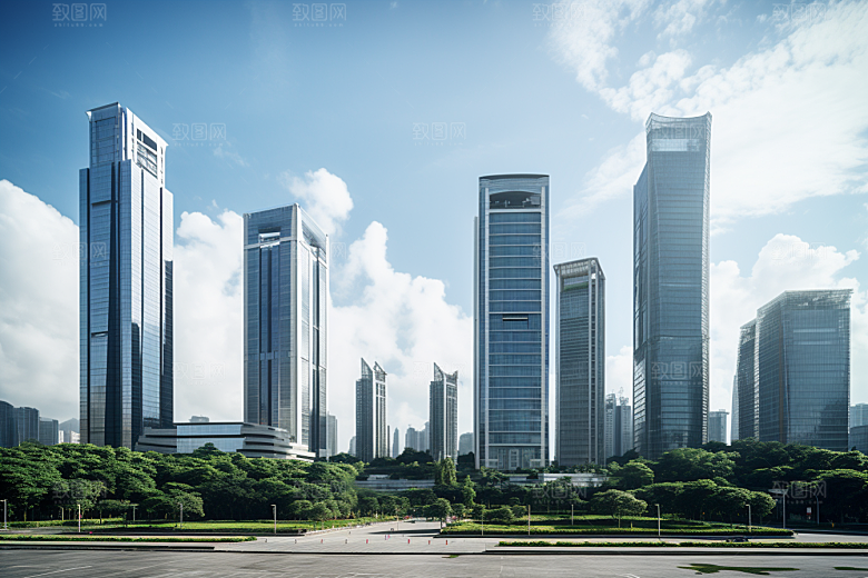 深圳城市风光地标经济特区摄影图