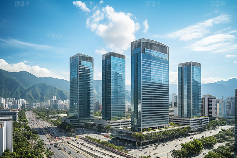 深圳城市风光旅游景色摄影图