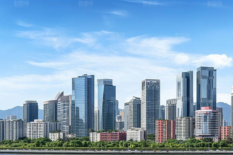 深圳城市风光国内游景色摄影图