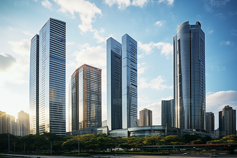 深圳城市风光新城国内游摄影图