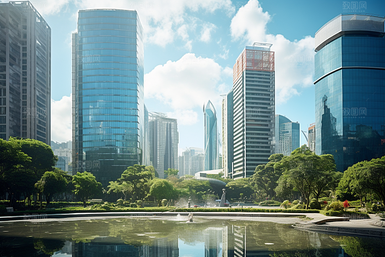 深圳城市风光景色旅游摄影图