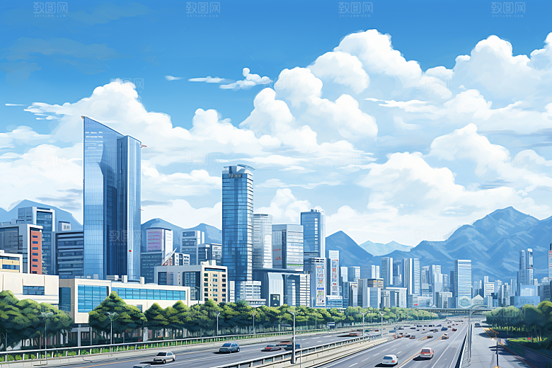 深圳城市风光风景高清摄影图