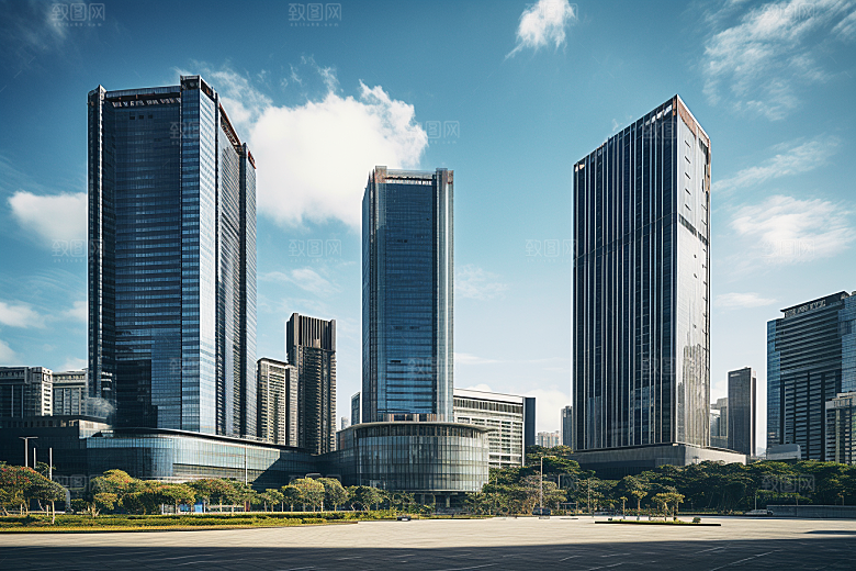 深圳城市风光旅行新城摄影图