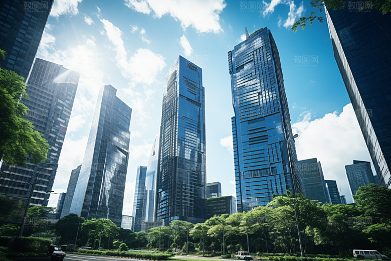 深圳城市风光高清经济特区摄影图
