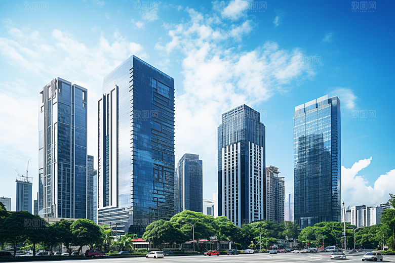 深圳城市风光风景经济特区摄影图