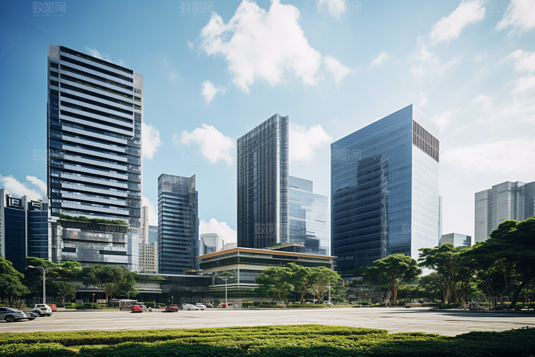 深圳城市风光景色地标摄影图