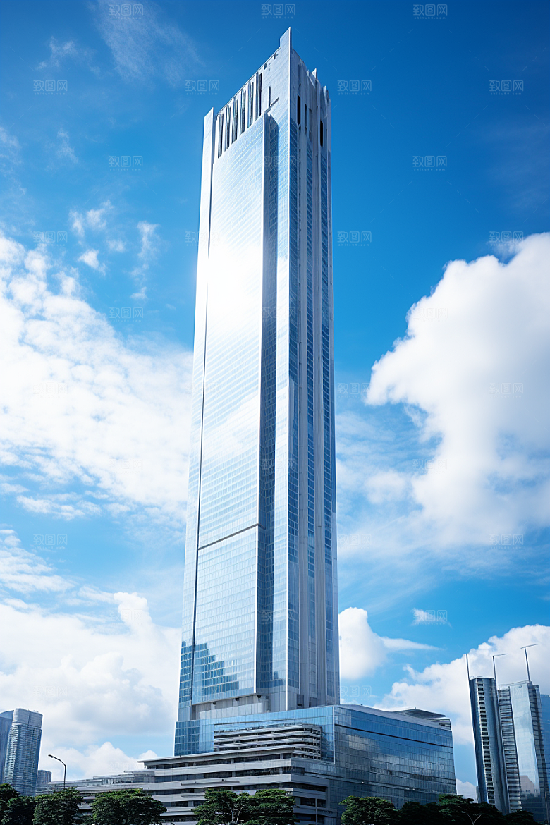 深圳城市风光新城风景摄影图