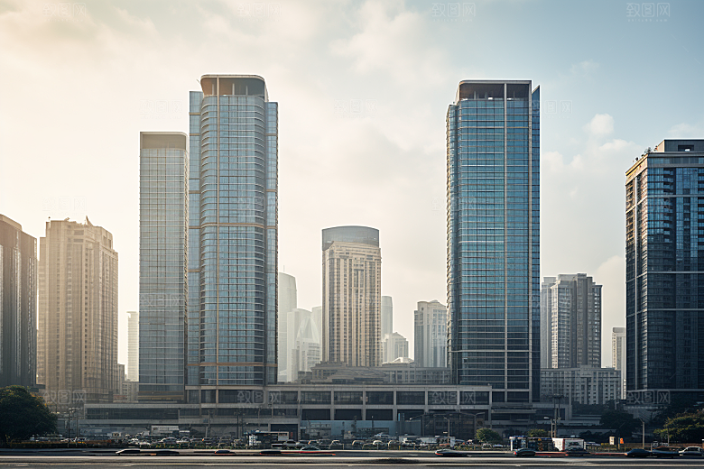 深圳城市风光风景都市摄影图