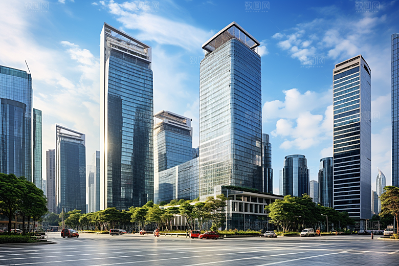 深圳城市风光风景旅行摄影图