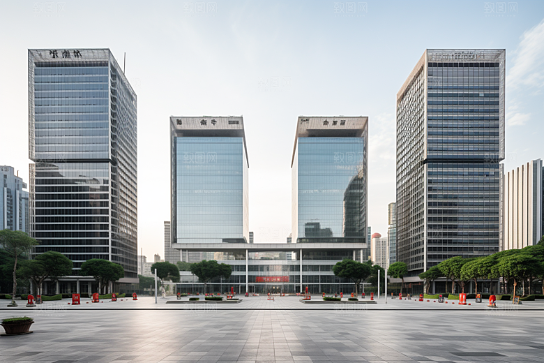 深圳城市风光都市现代化摄影图