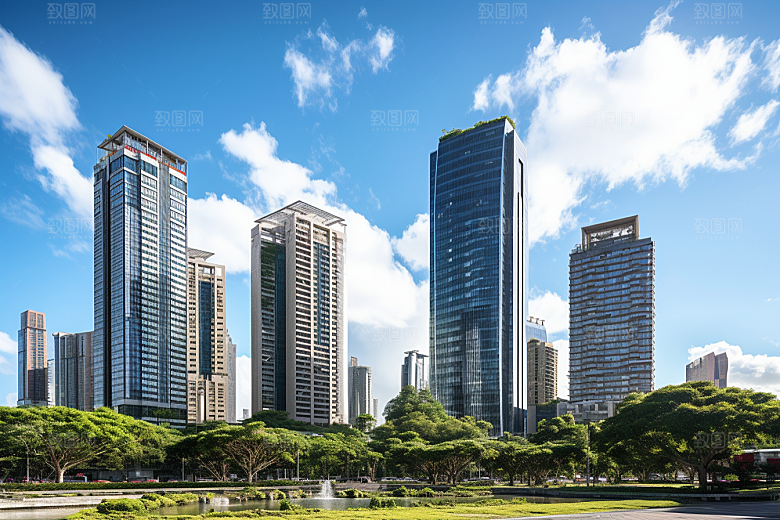 深圳城市风光地标经济特区摄影图