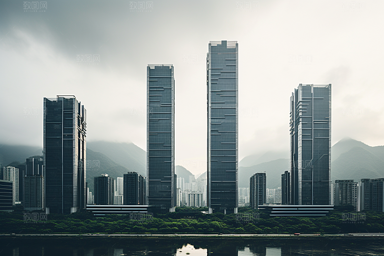 深圳城市风光国内游风景摄影图