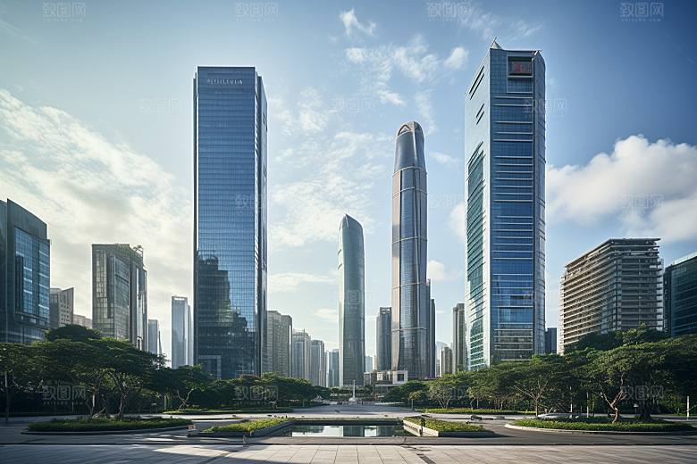 深圳城市风光地标经济特区摄影图