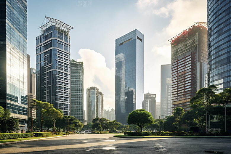 深圳城市风光都市高清摄影图