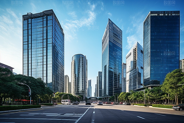 深圳城市风光国内游经济特区摄影图
