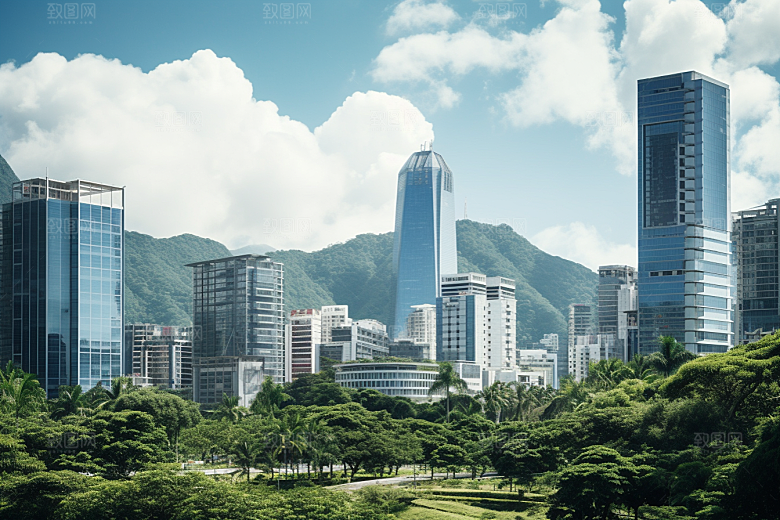 深圳城市风光都市旅游摄影图