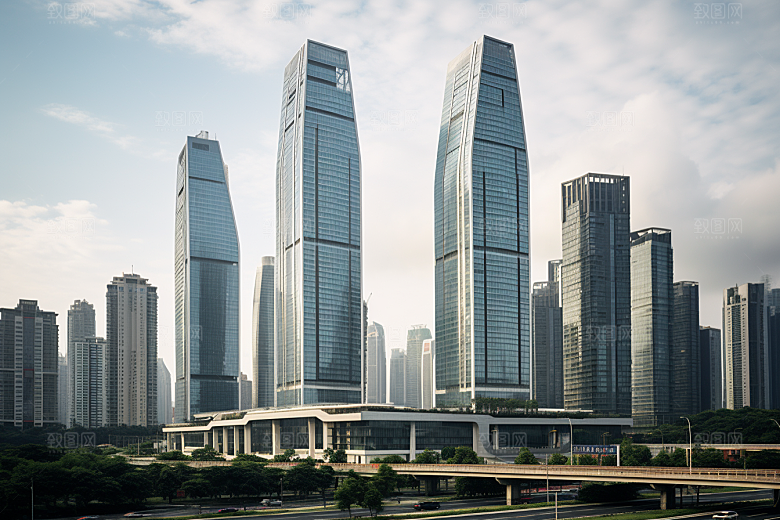 深圳城市风光都市旅游摄影图